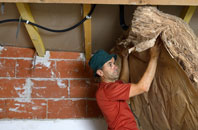 Wheelbarrow Town tapered roof insulation